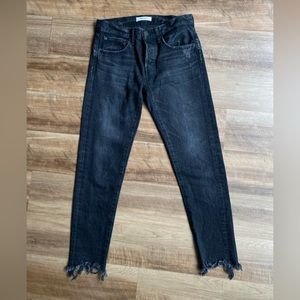 Moussy staley tapered jeans size 25